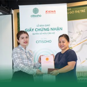 Kiến Á chính thức bàn giao sổ hồng căn hộ Citi Soho đến quý cư dân