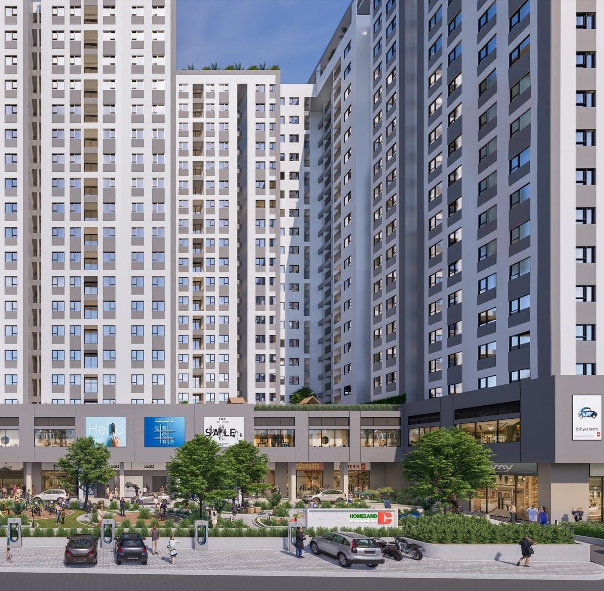 Toàn Cảnh Công Viên Nội Khu