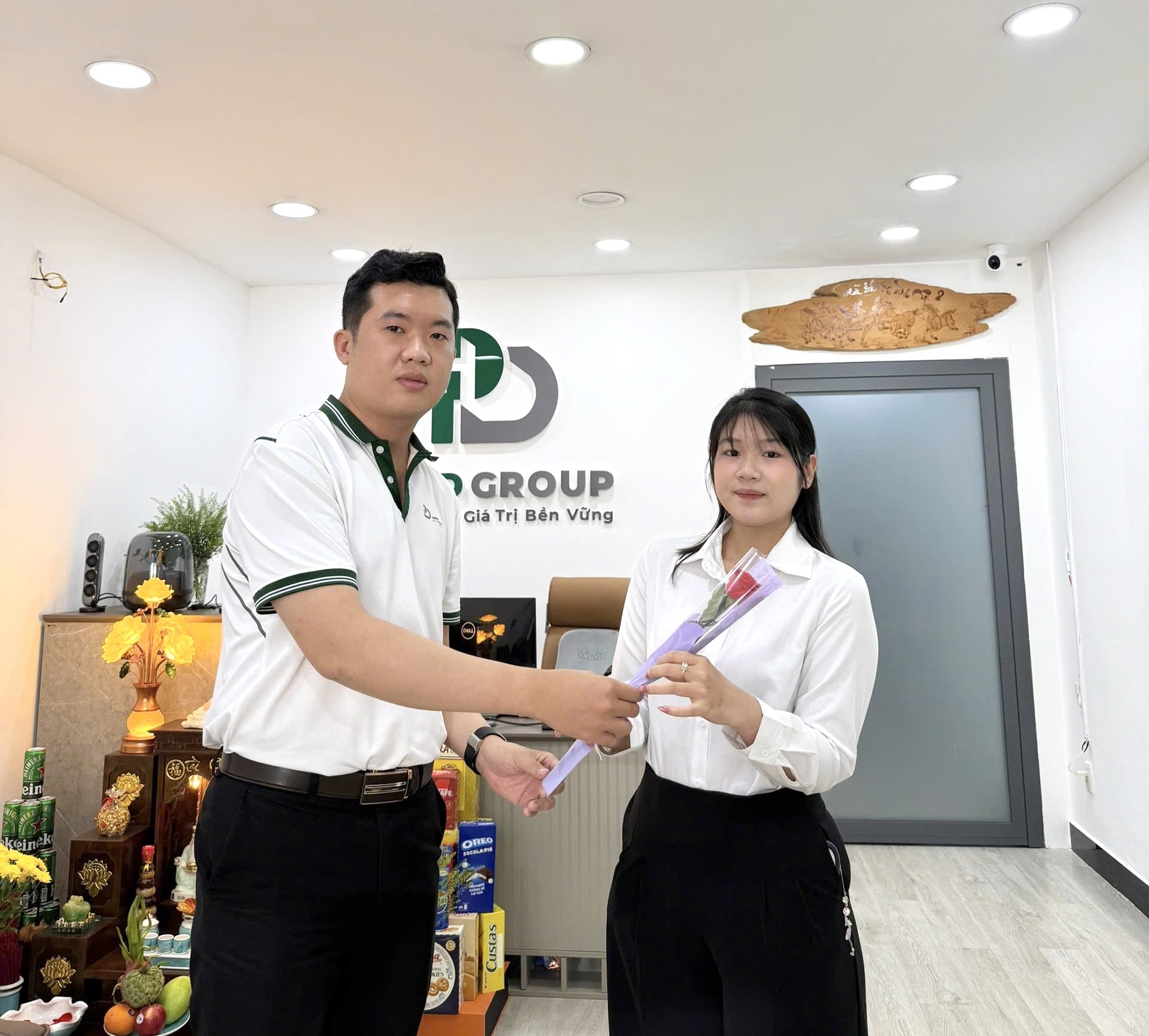 Hình ảnh lễ kỷ niệm Ngày Phụ nữ Việt Nam 20/10 tại HPD Group